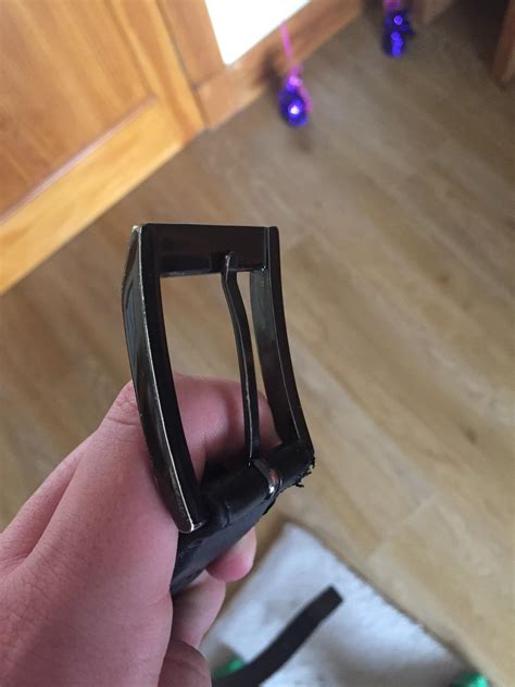 how to fix hermes belt buckle